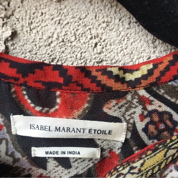 Isabel Marant Tayler Paisley Romper size M - Picture 7 of 11